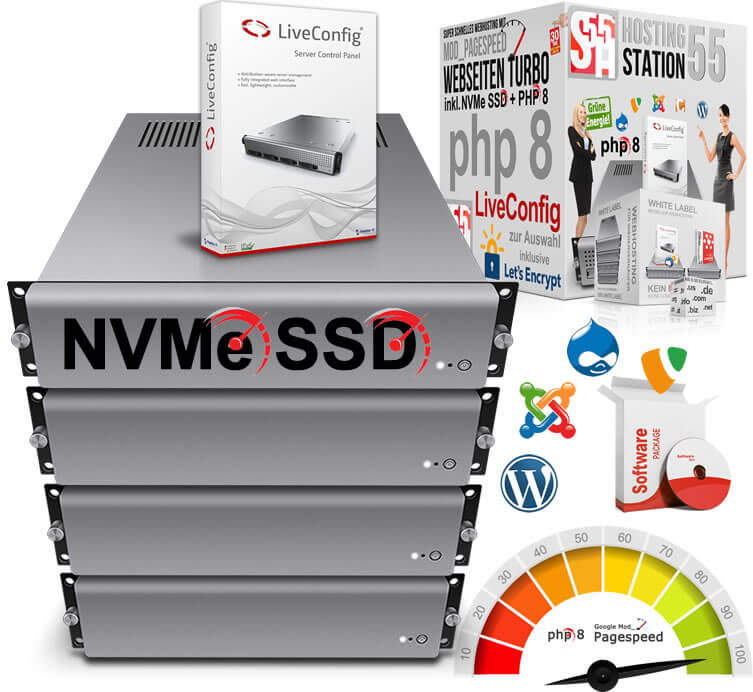 Webhosting f&uuml;r Webhoster und Agenturen